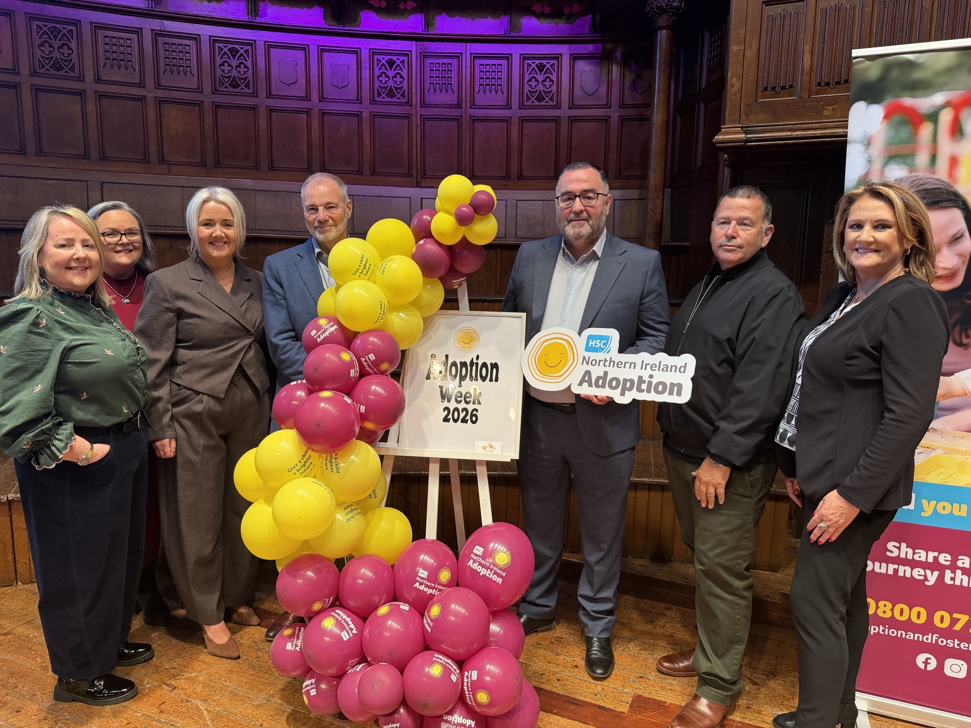 Adoption Week NI 2026 launched at Guildhall
